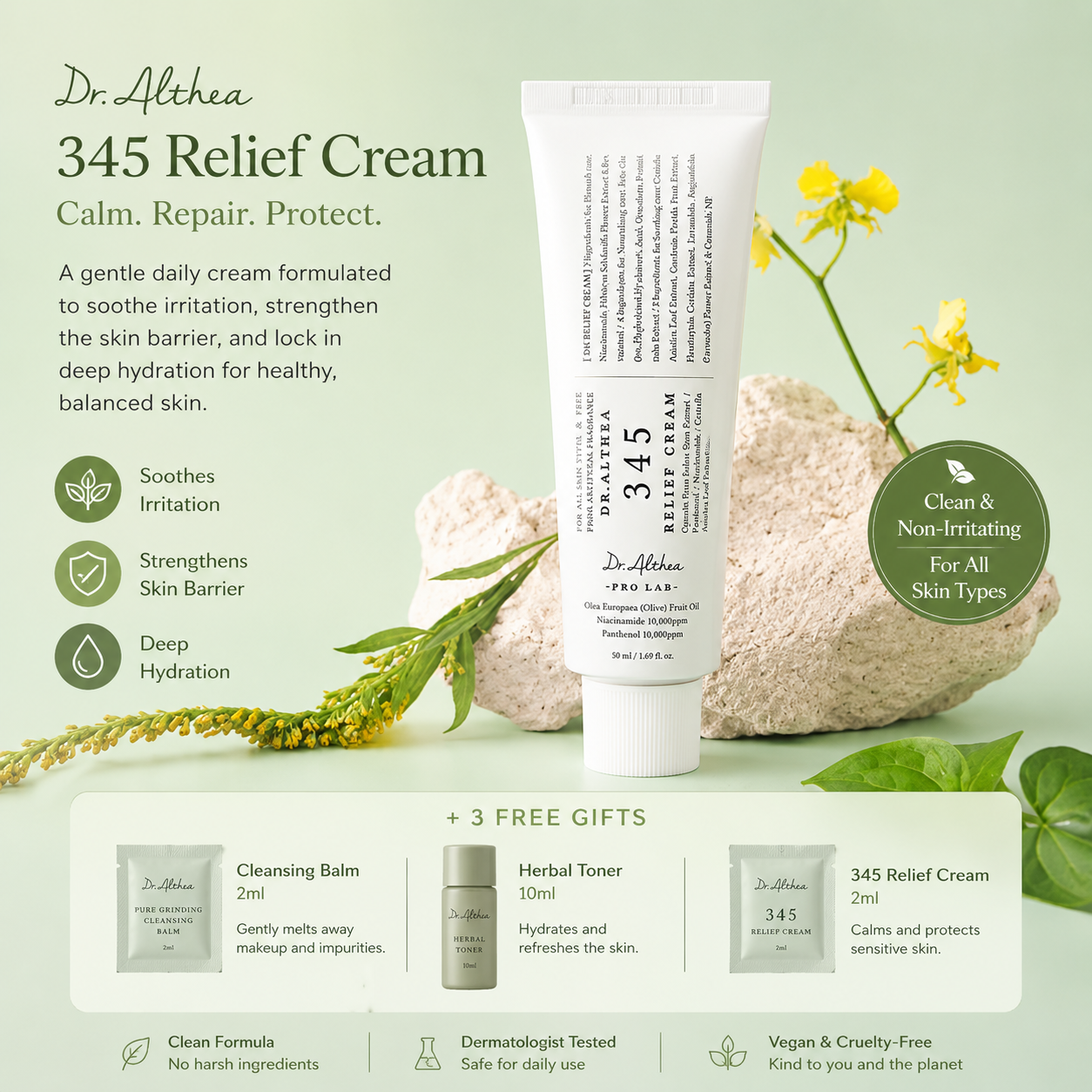 Dr Althea 345 Relief Cream